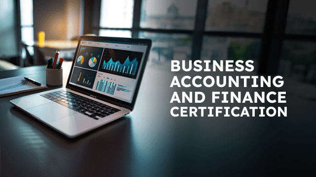 Business Accounting and Finance Certification