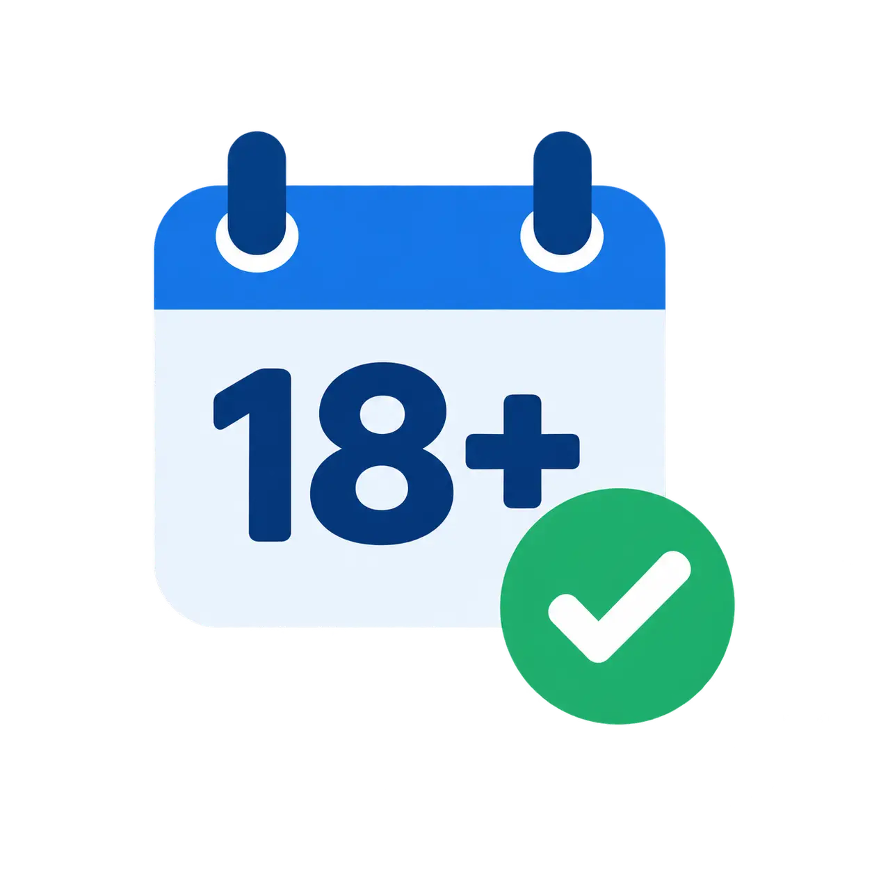Age 18 or above icon
