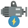 EV & Motor Testing Setup Icon