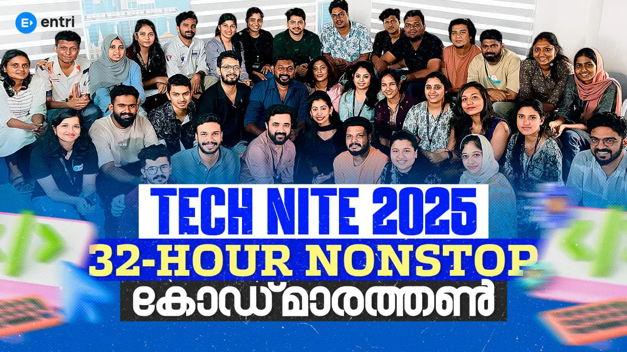 Highlights from Tech Nite 2025 by Entri Coding