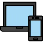 Basic Smartphone or Laptop Access icon