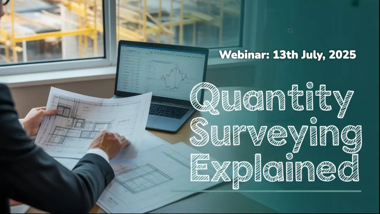Quantity Surveying Explained – Webinar Recap (13th July 2025) | Entri Telugu