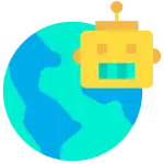 Real-world robotics applications Icon
