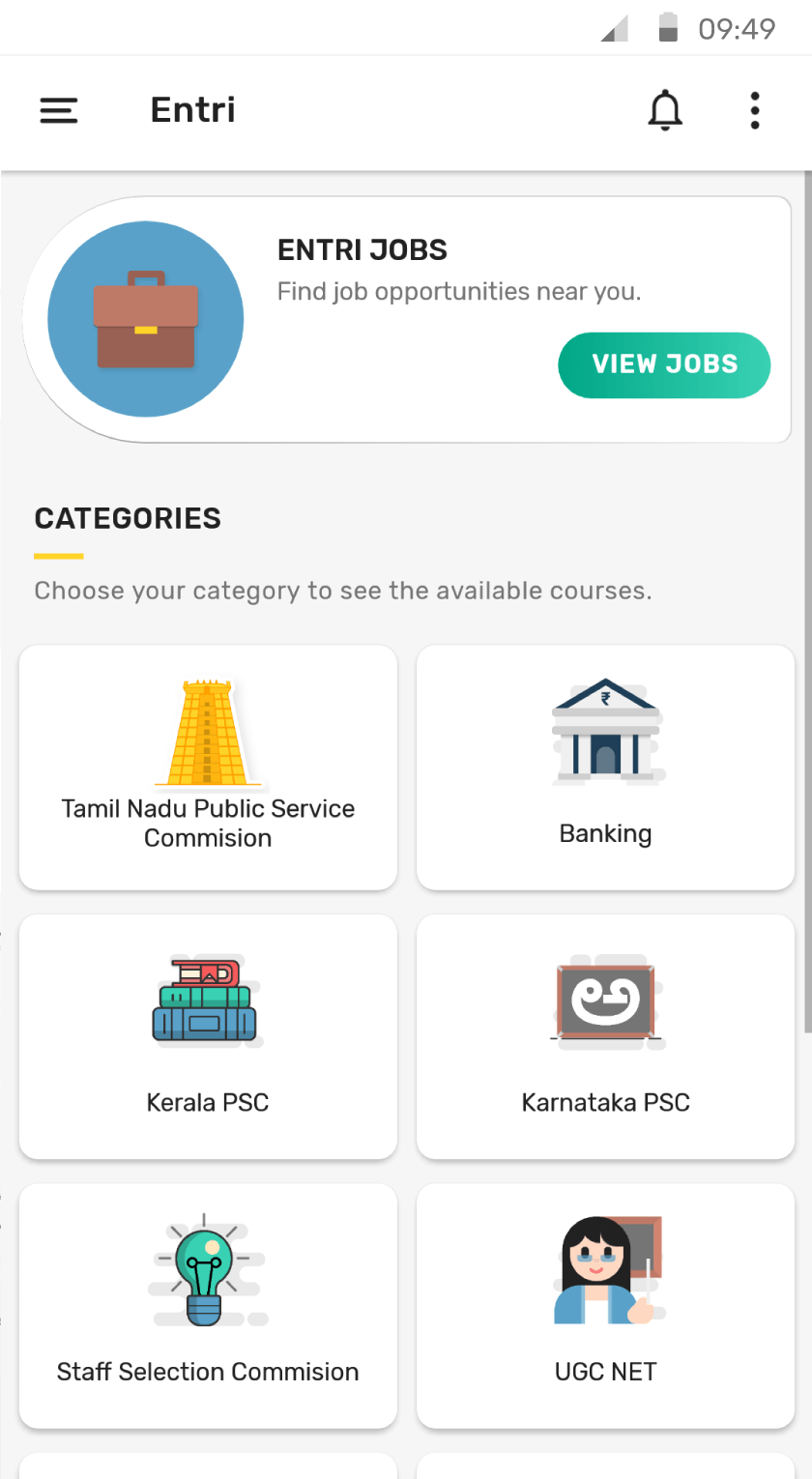 Entri Best Exam Prep Platform for PSC, Banking and Govt Exam